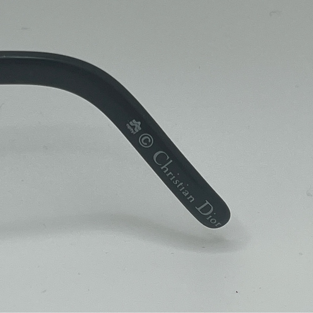 Christian Dior black and blue vintage sunglasses. Made in Germany 2277 90. - Picture 10 of 12